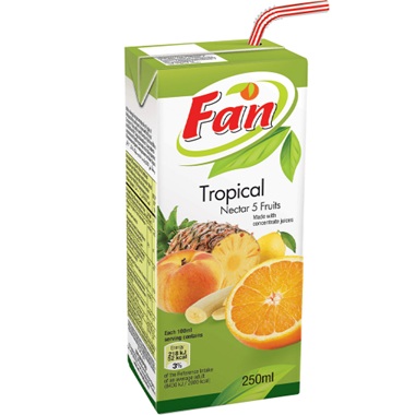  Juice - FAN TROPICAL 250ML