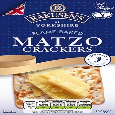RAK. MATZO CRACKERS BLUE