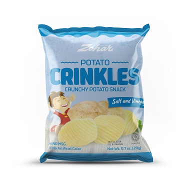 ZO. CRINKLES SALT/VI. SM.