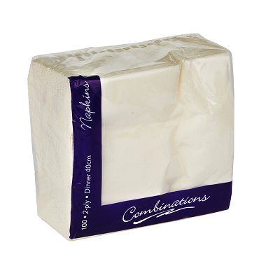 COM. NAPKINS X100 40CM