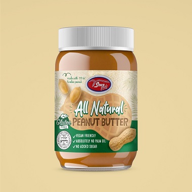 Sova All Natural Peanut Butter Smooth