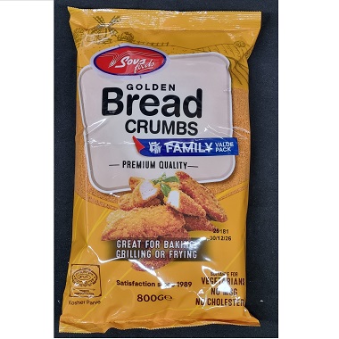 SOVA GOLDEN BREADCRUMBS 800GR