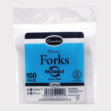 ESS. PLASTIC FORKS