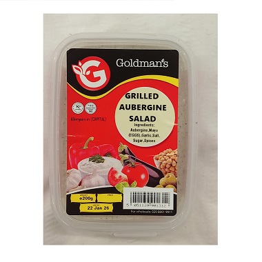 GO. AUBERGINE GRILLED