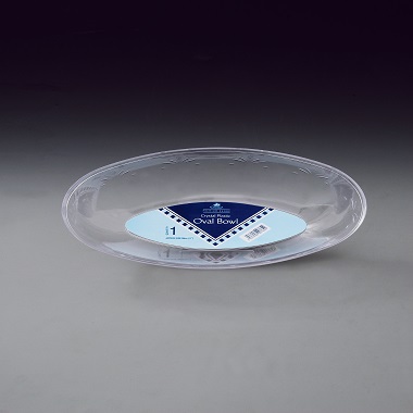 PLATINUM OVAL BOWL 72OZ