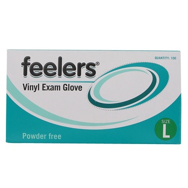 FEELERS LATEX GLOVES LRG.