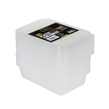 PLAS/CONTAINER 500CC X 10