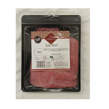 P/C SALT BEEF 220GR