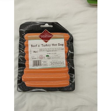 P/C BEEF TURKEY HOT DOG