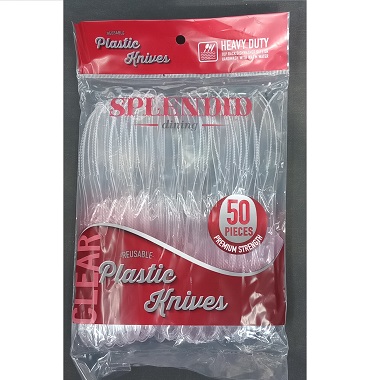 SP. CLEAR KNIVES X 50