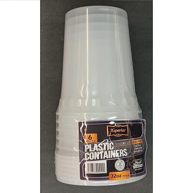 SUP. PLAST/CONTAINER 32OZ