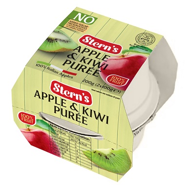 STERNS PUREE APPLE KIWI