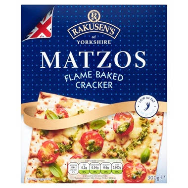 RAKUSEN'S TRADITIONAL MATZOS 300G