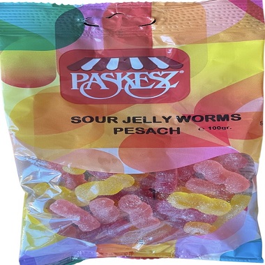 PAS. JELLY WORMS K/P