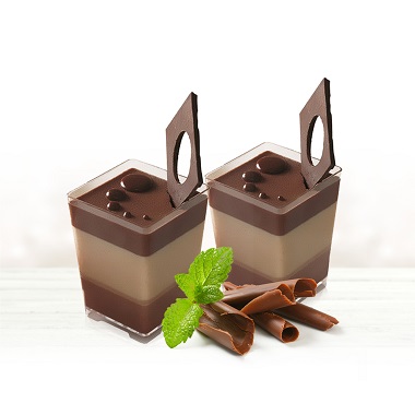 SQUARE DESSERT CUP X 10