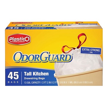 PLASTICO WHITE BAG 13 GAL