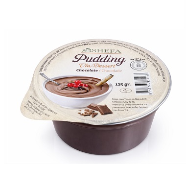 Pudding - Shefa chocolate pudding dessert 125 gr