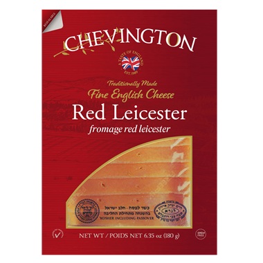 CHEESE - SLICED RED LEICESTER 180G K/P