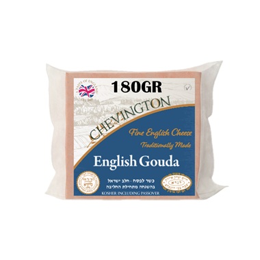 cheese - block of Chevington Gouda cheese 180g k/p 