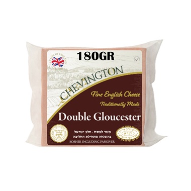 Cheese - chevington Fine English Double Gloucester block Cheese 180G K/P