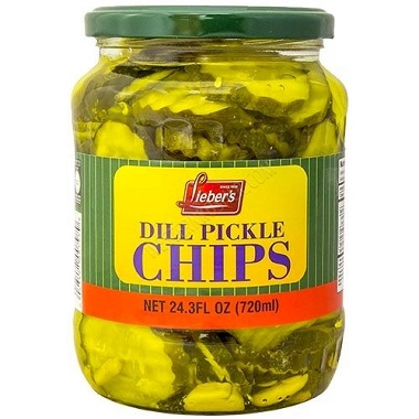 LIE. DILL PICKLE CHIPS