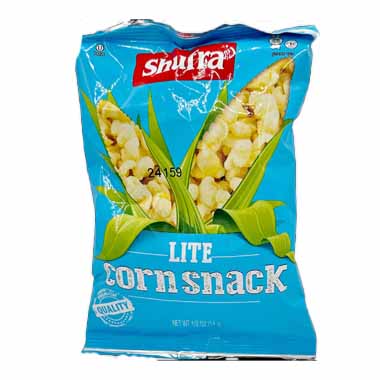 SHUFRA CORN SNACKS LITE SMALL 14GR