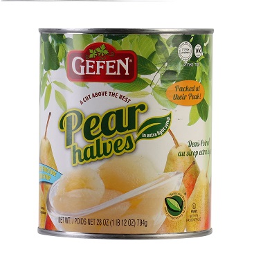 GE. PEAR HALVES