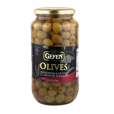 GEFEN OLIVES STUFFED 595GR