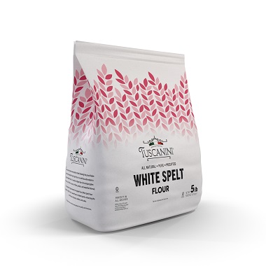 Tuscanini Italian White Spelt Flour, Insect Free Pure, Presifted Kosher Certified 2.27kg
