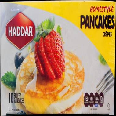 HAD. FROZEN PANCAKES