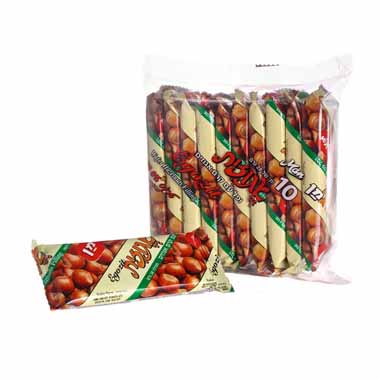 MAN HAZELNUT WAFER X 10