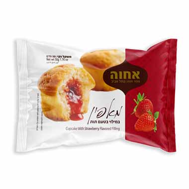 ACHVA Strawberry Filled Cupcake 45g 