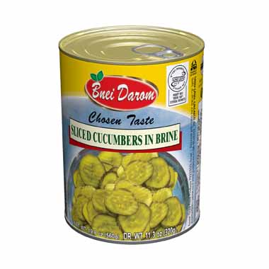 B/D SLICED CUCUMBER BRINE