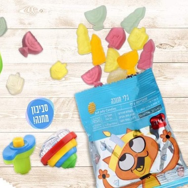 MIA CHANUKA JELLY DREIDEL