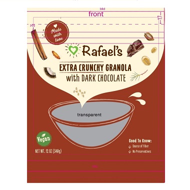 RAFAELS GRANOLA CHOC/CHIP