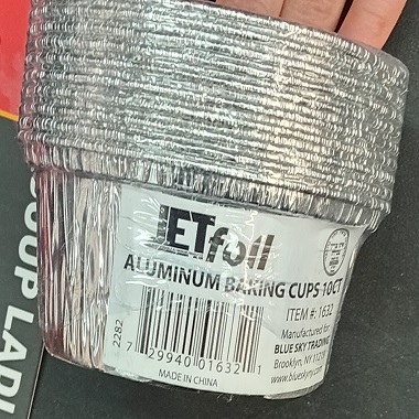 JETFOIL MUFFIN CUPS 3INCH