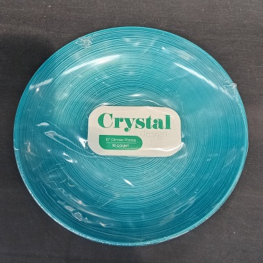 CRYSTAL AQUA PLATE \
