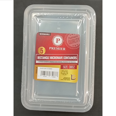 PRE. RACTA/CONTAINER 38OZ