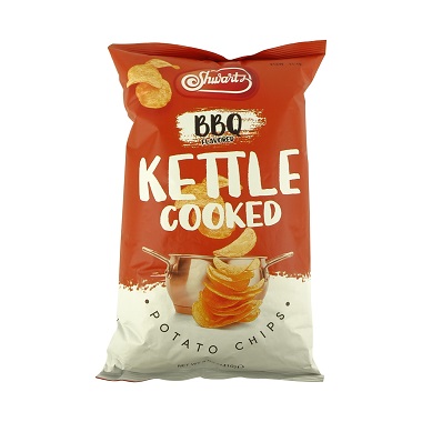 SHW. KETTLE CHIPS BBQ