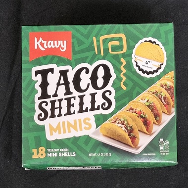 KRAVY TACO SHELLS MINI