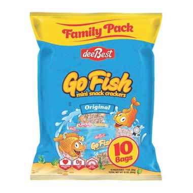 D/B FISH CRACKERS X10