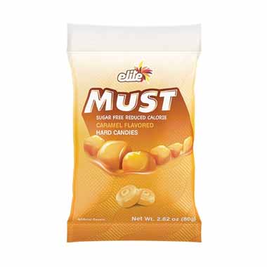 Elite Must Sugar Free Caramel Candy 2.82 oz
