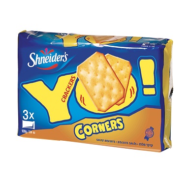 SHN. CORNERS CRACKERS X3