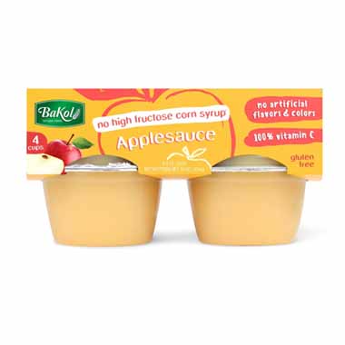 BAKOL APPLESAUCE X4 454G