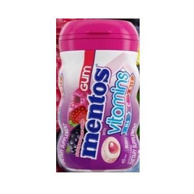 MENTOS CURVY GRAPVITAMIN