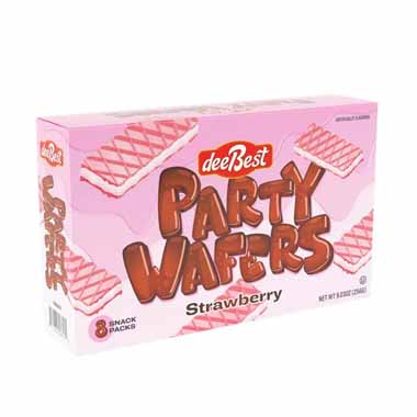 D/B PARTY WAFER STRAW.
