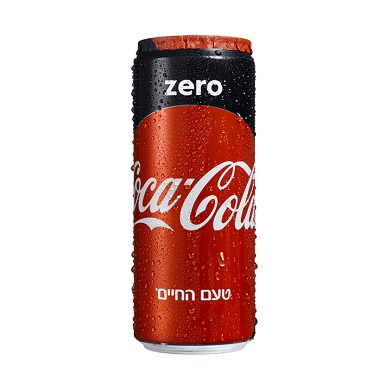 Can - Soft drink - COLA ZERO CAN KOSHER