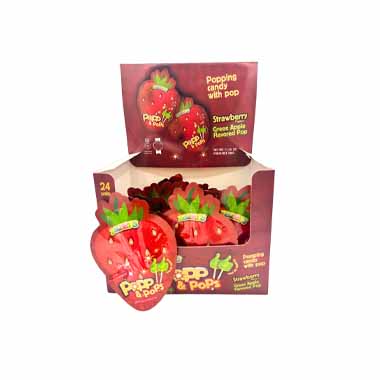 ZA. POPP POPS STRAWBERRY