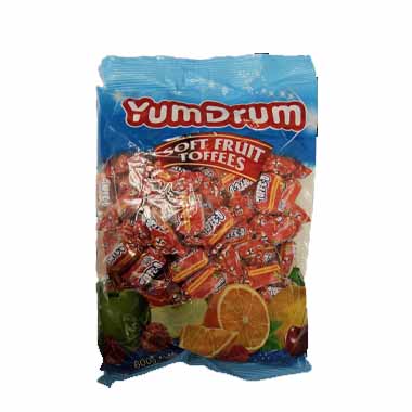 YUM. TOFFEED STRAW. 600GR
