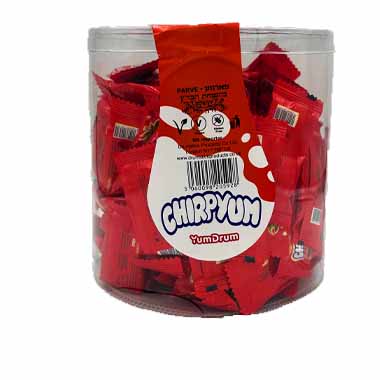 YUMDRUM CHIRPYUM Strawberry flavored
